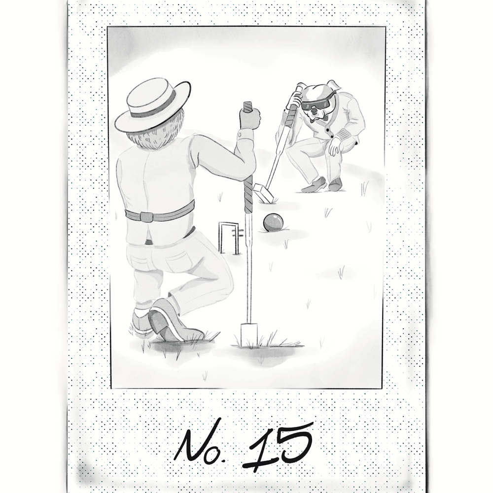 The Croquet Rivalry of the Ages