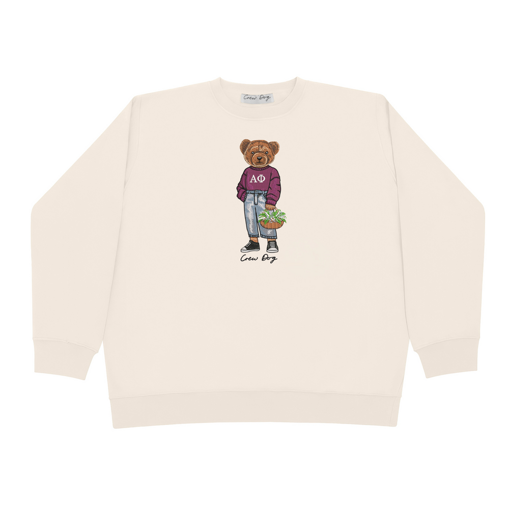 
                      
                        ΑΦ Flowers Embroidered Crewneck
                      
                    