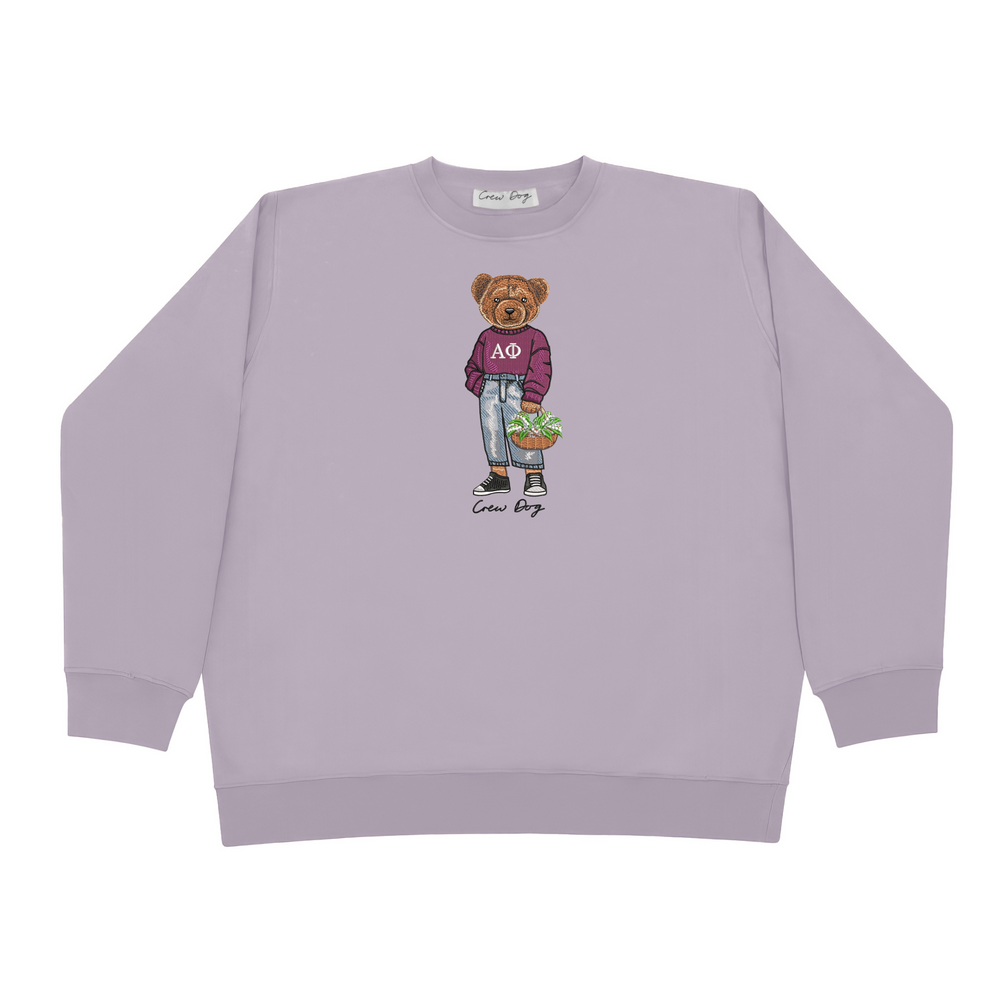 
                      
                        ΑΦ Flowers Embroidered Crewneck
                      
                    