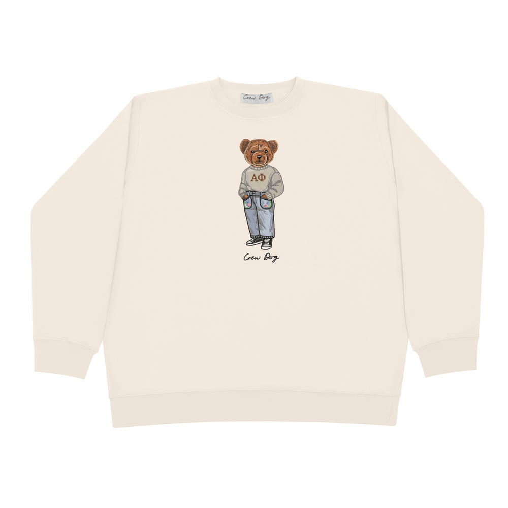 ΑΦ Original Embroidered Crewneck