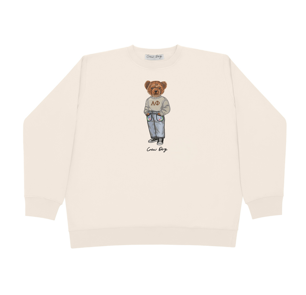 ΑΦ Original Embroidered Crewneck
