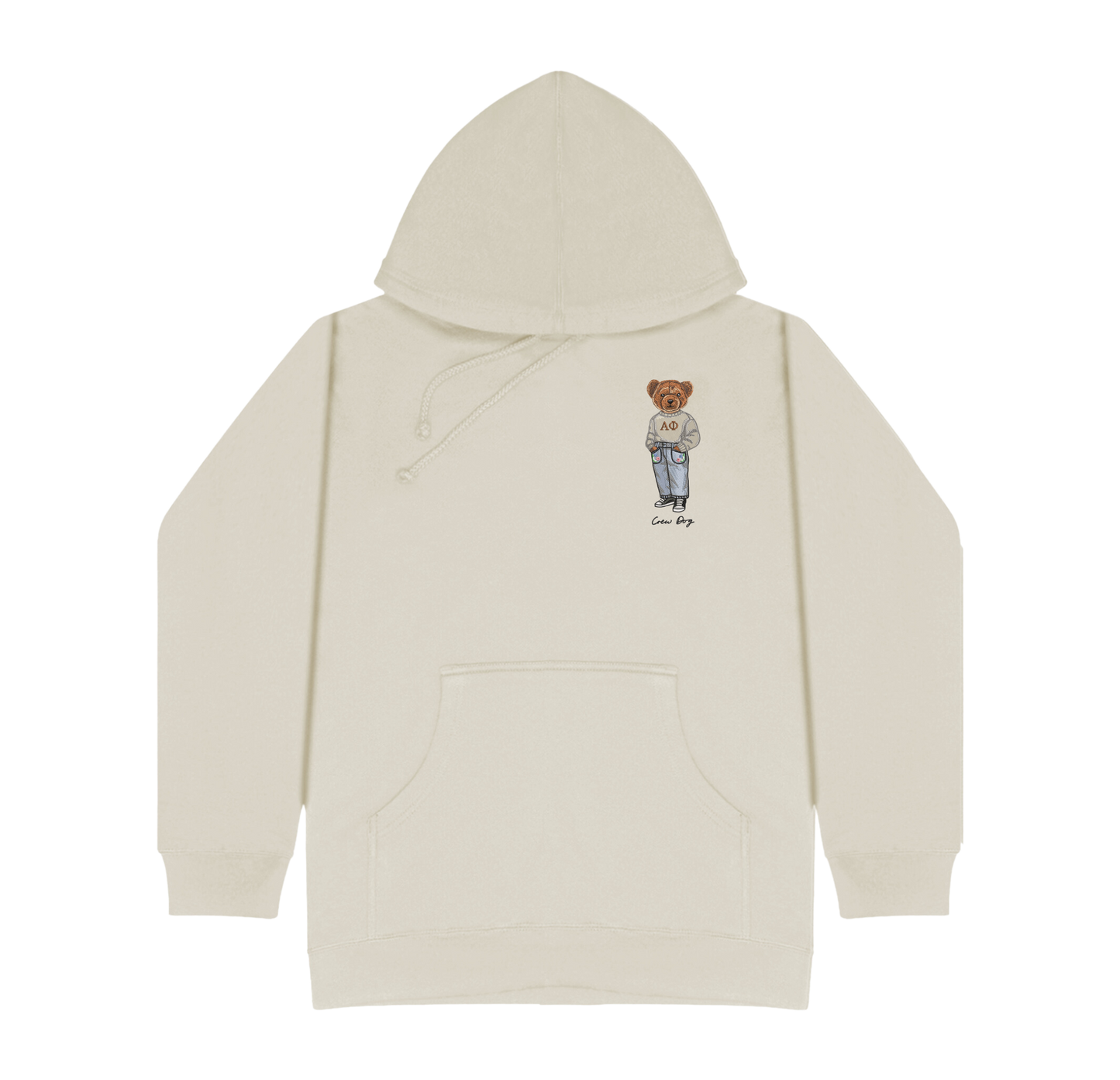 ΑΦ Original Embroidered Hoodie