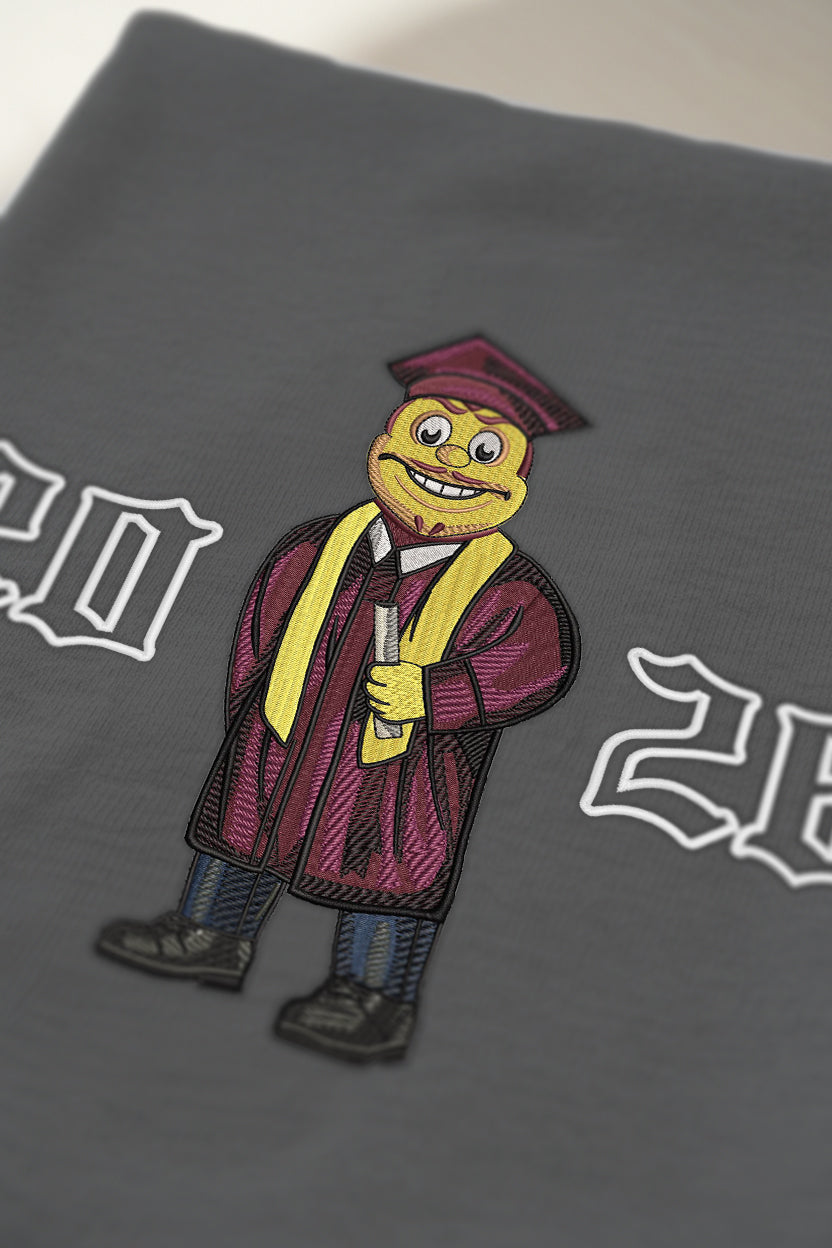 ASU Graduation 2026 Embroidered Hoodie