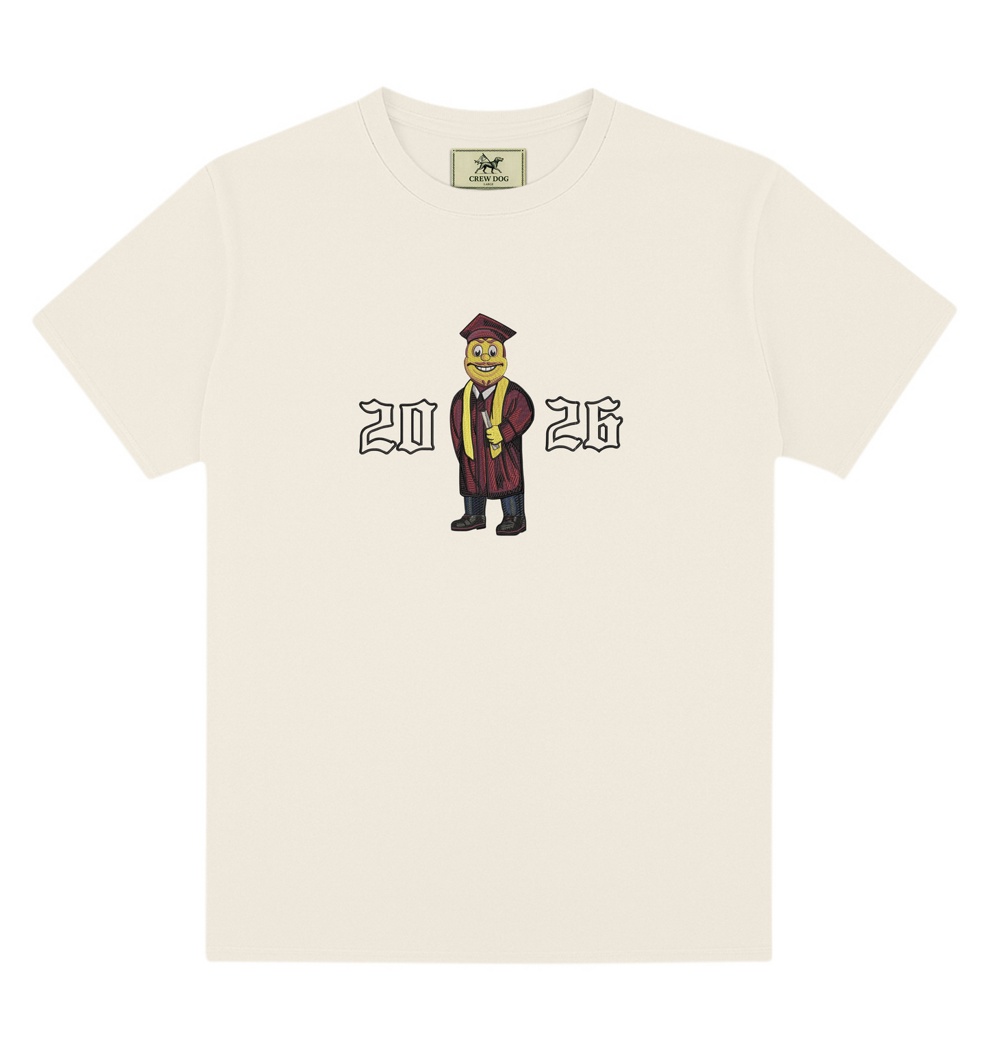 ASU Graduation 2026 Embroidered Tee