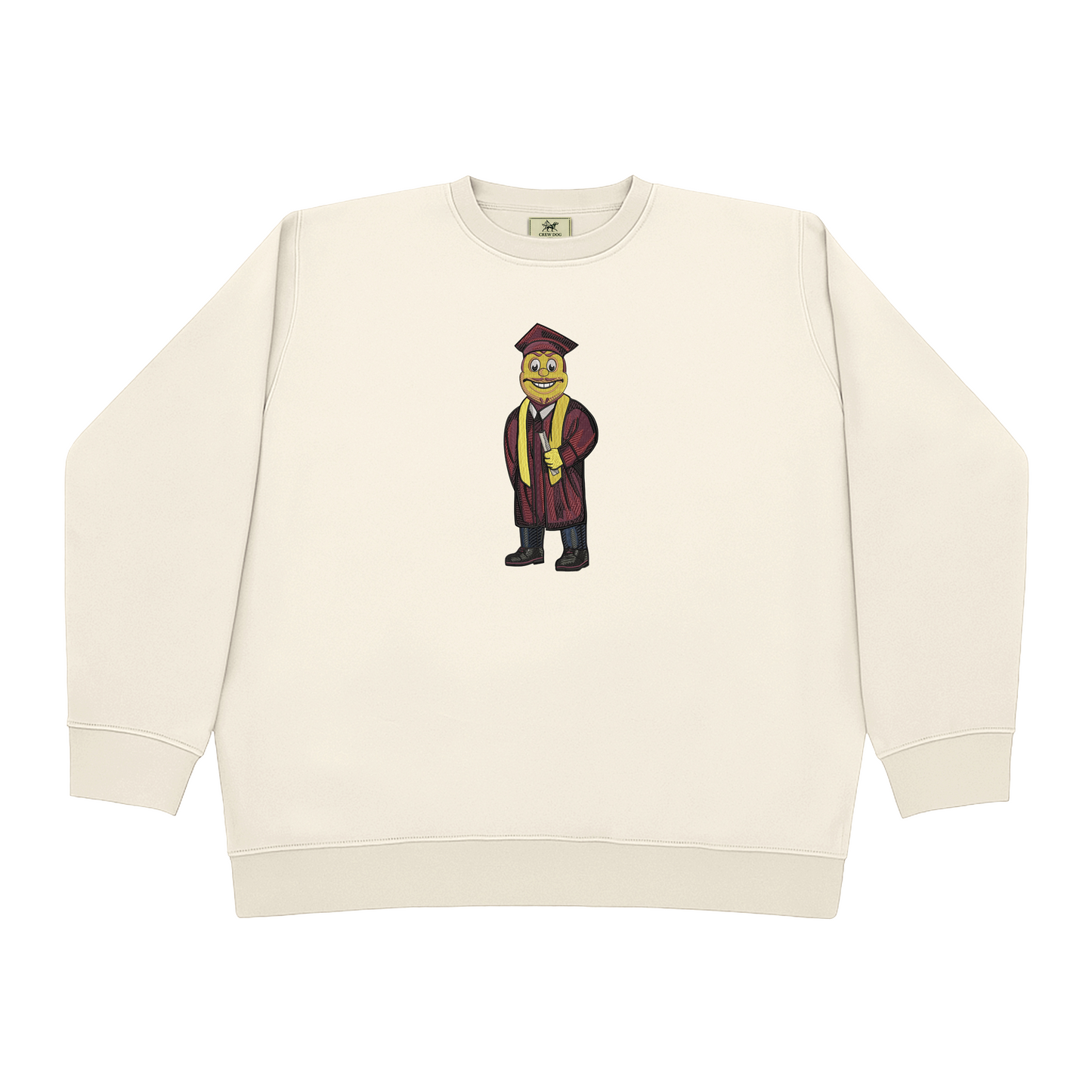 ASU Graduation Embroidered Crewneck