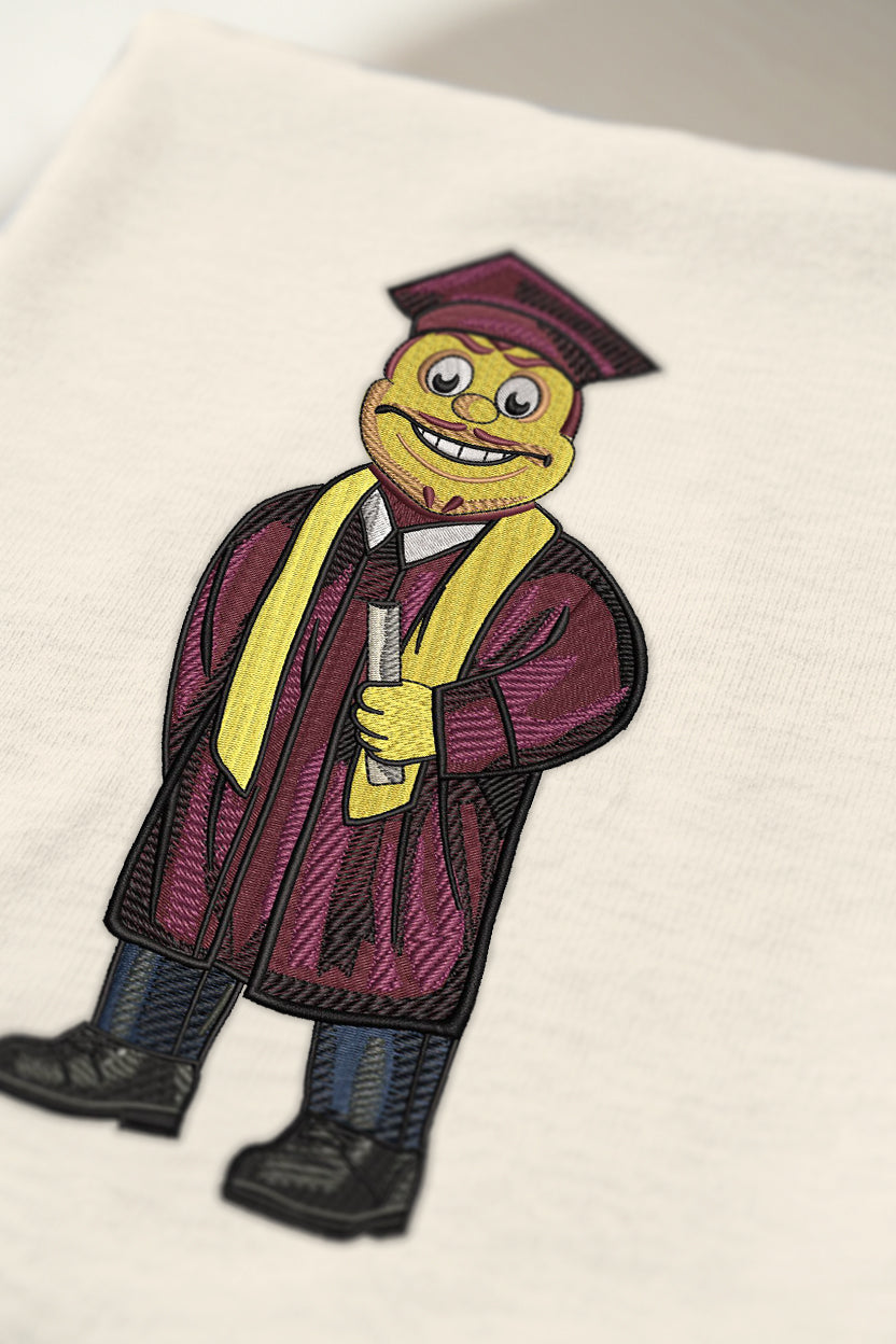 ASU Graduation Embroidered Crewneck