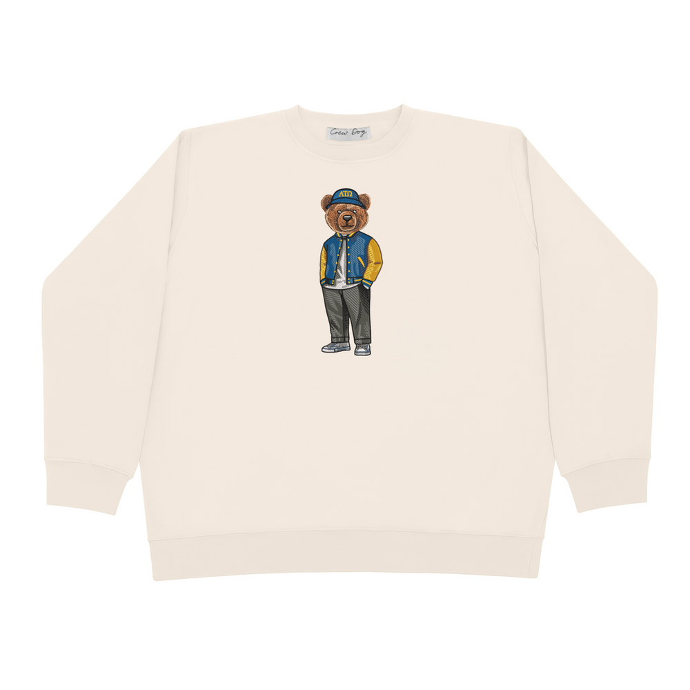 
                      
                        ΑΤΩ Bear Bucket Hat Embroidered Crewneck
                      
                    