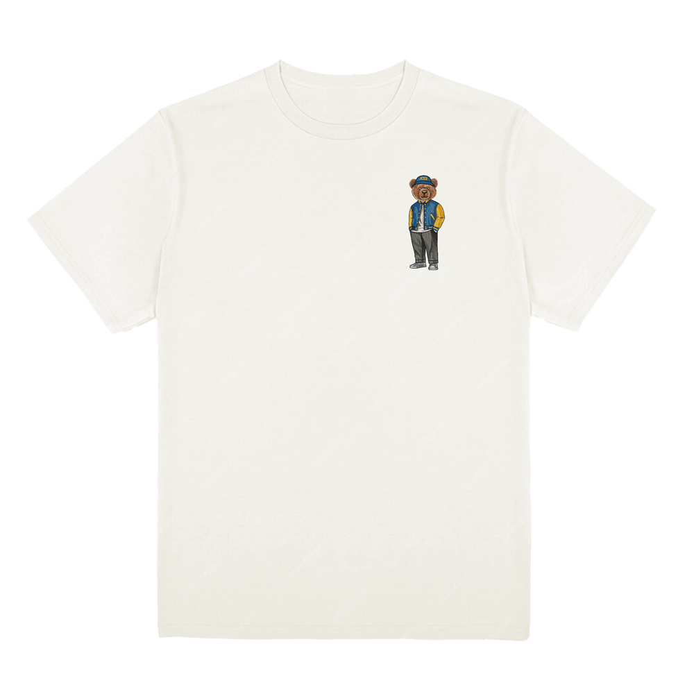ΑΤΩ Bear Bucket Hat Embroidered Tee