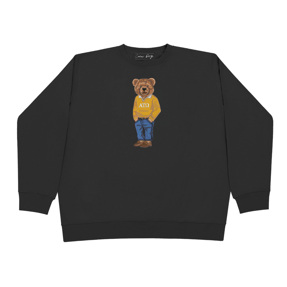 
                      
                        ΑΤΩ Bear Original Embroidered Crewneck
                      
                    