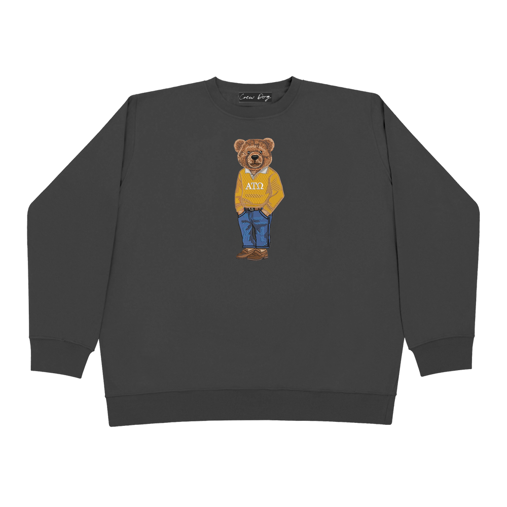 
                      
                        ΑΤΩ Bear Original Embroidered Crewneck
                      
                    
