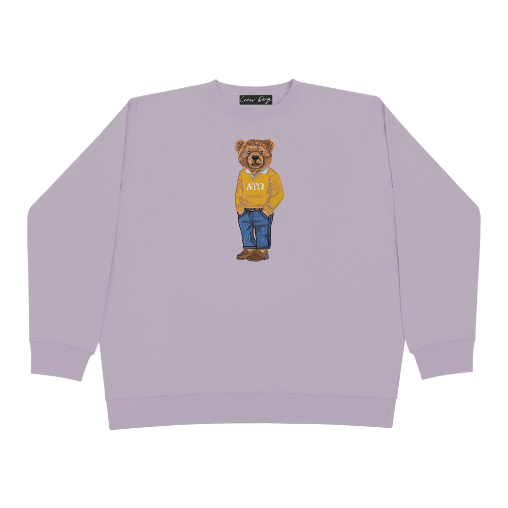 ΑΤΩ Bear Original Embroidered Crewneck