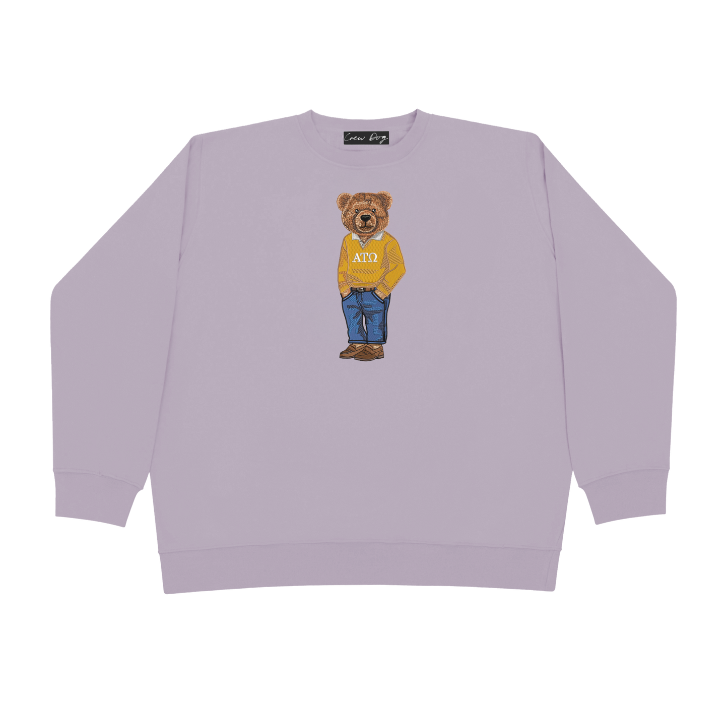 ΑΤΩ Bear Original Embroidered Crewneck