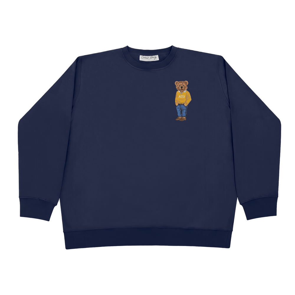 
                      
                        ΑΤΩ Bear Original Embroidered Crewneck
                      
                    