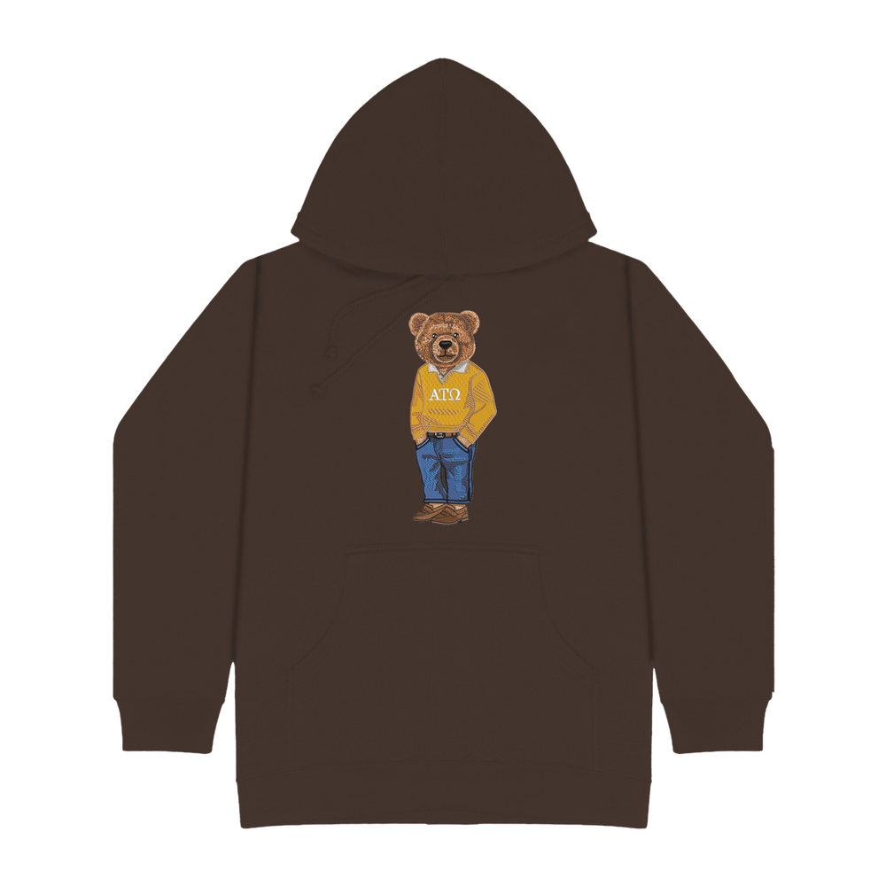 ΑΤΩ Bear Original Embroidered Hoodie