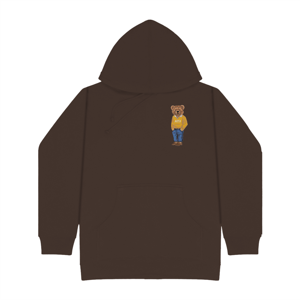 ΑΤΩ Bear Original Embroidered Hoodie