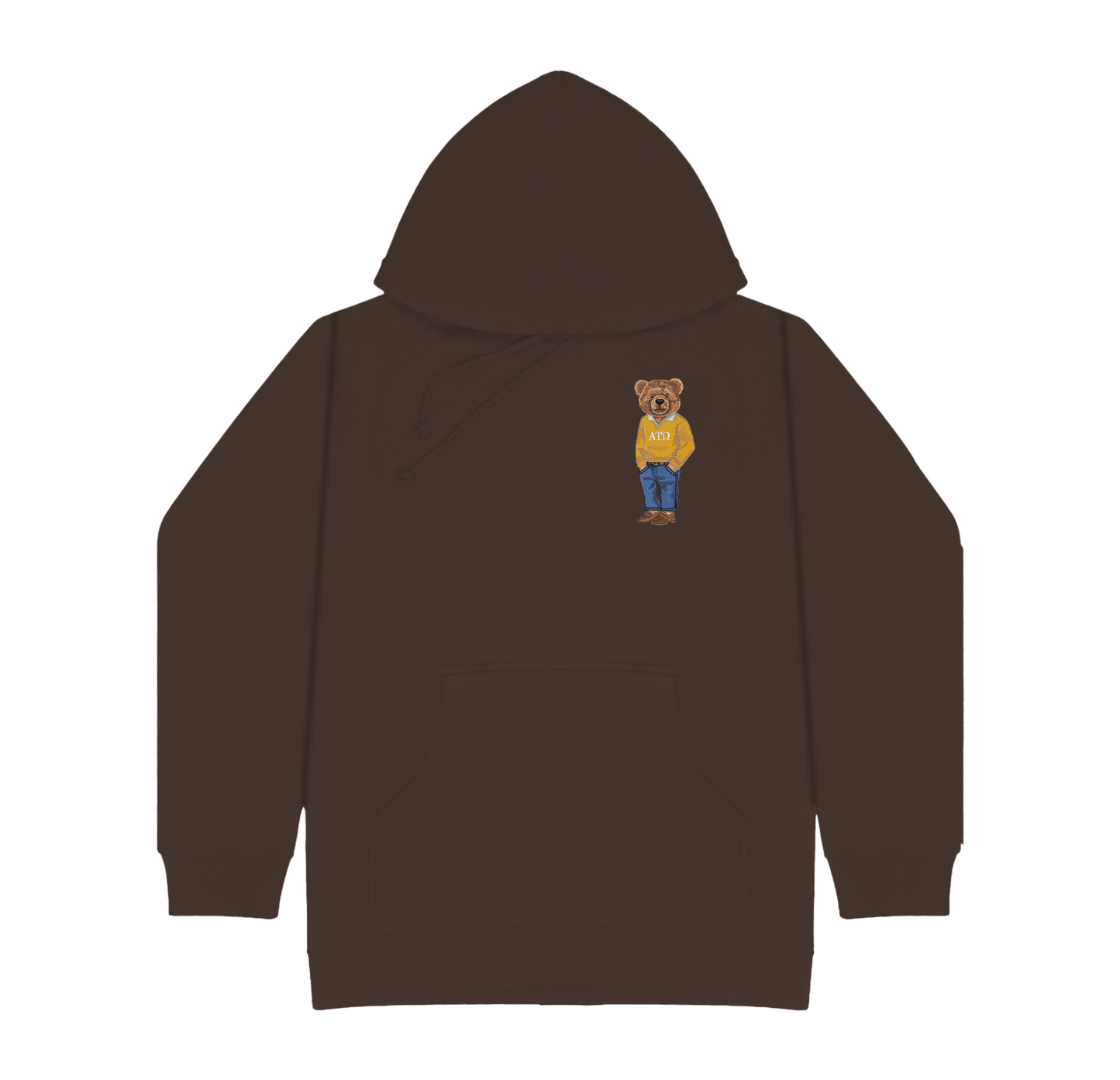 ΑΤΩ Bear Original Embroidered Hoodie