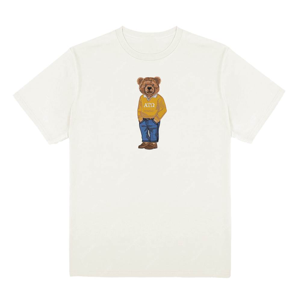 
                      
                        ΑΤΩ Bear Original Embroidered Tee
                      
                    