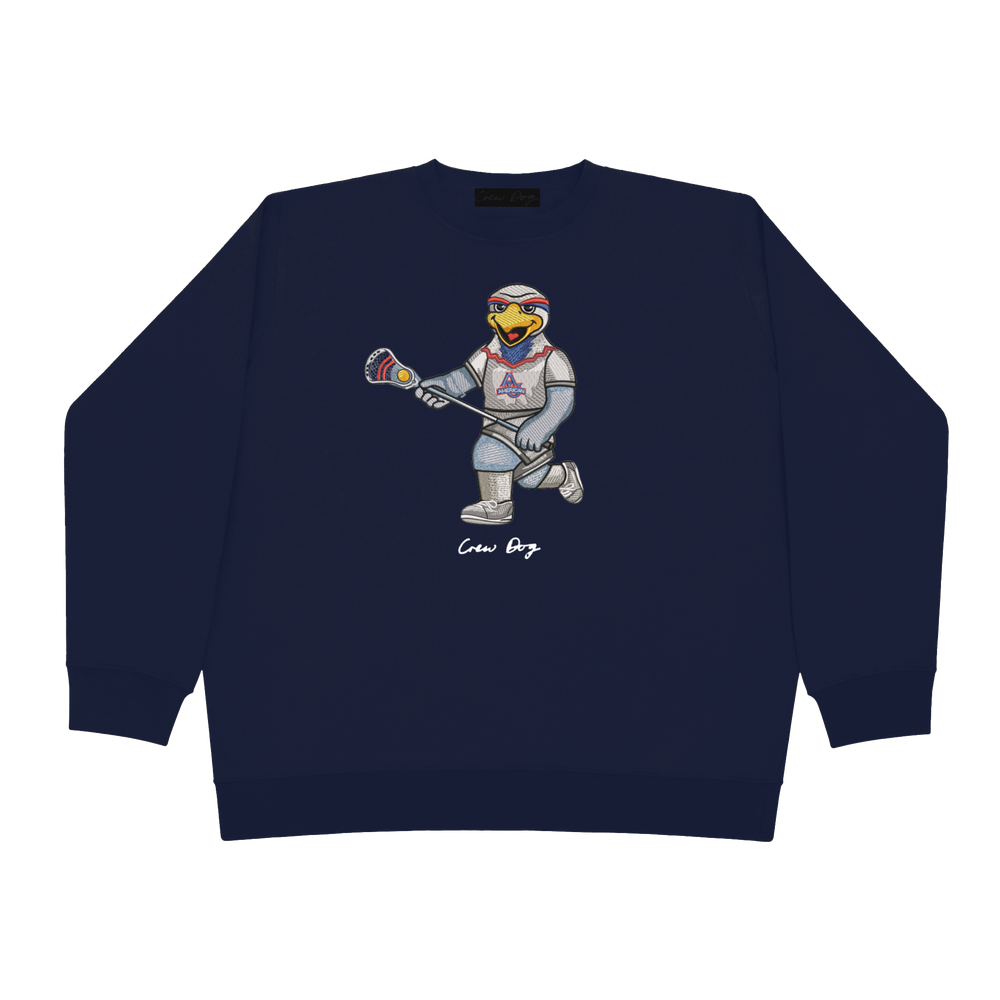 AU Women's Lacrosse Crewneck (Embroidered)