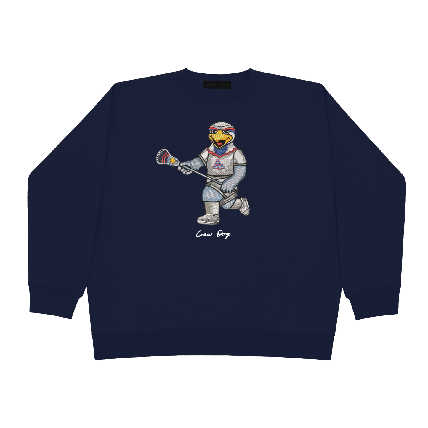AU Women's Lacrosse Crewneck (Embroidered)