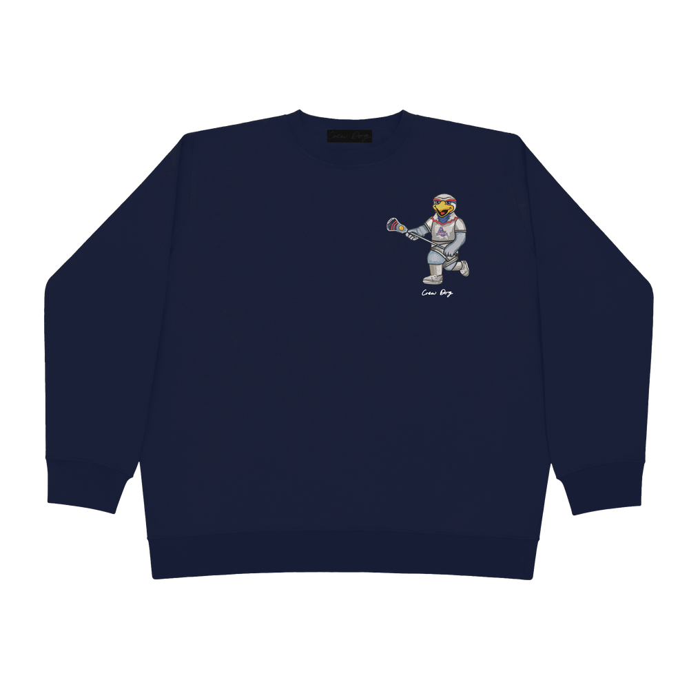 AU Women's Lacrosse Crewneck (Embroidered)