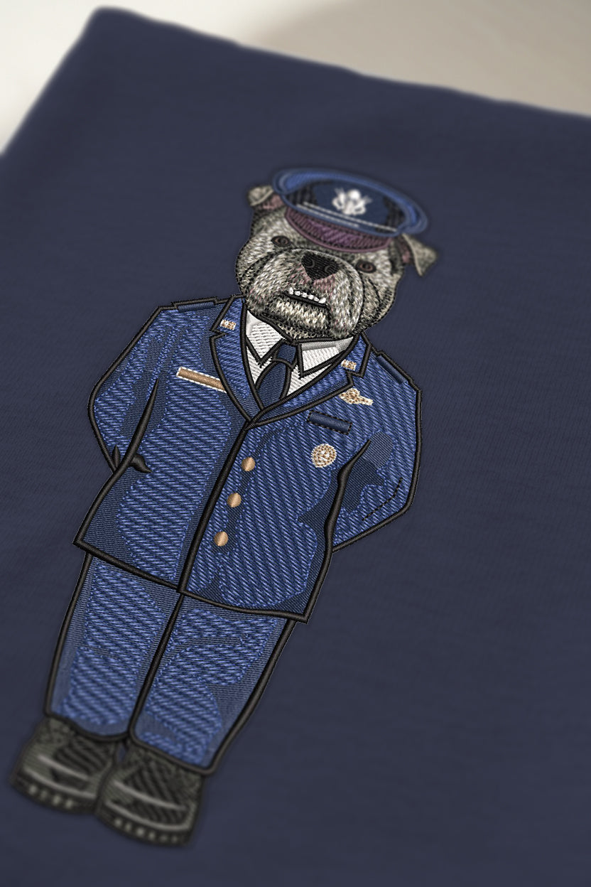 Air Force Service Dress Embroidered Crewneck
