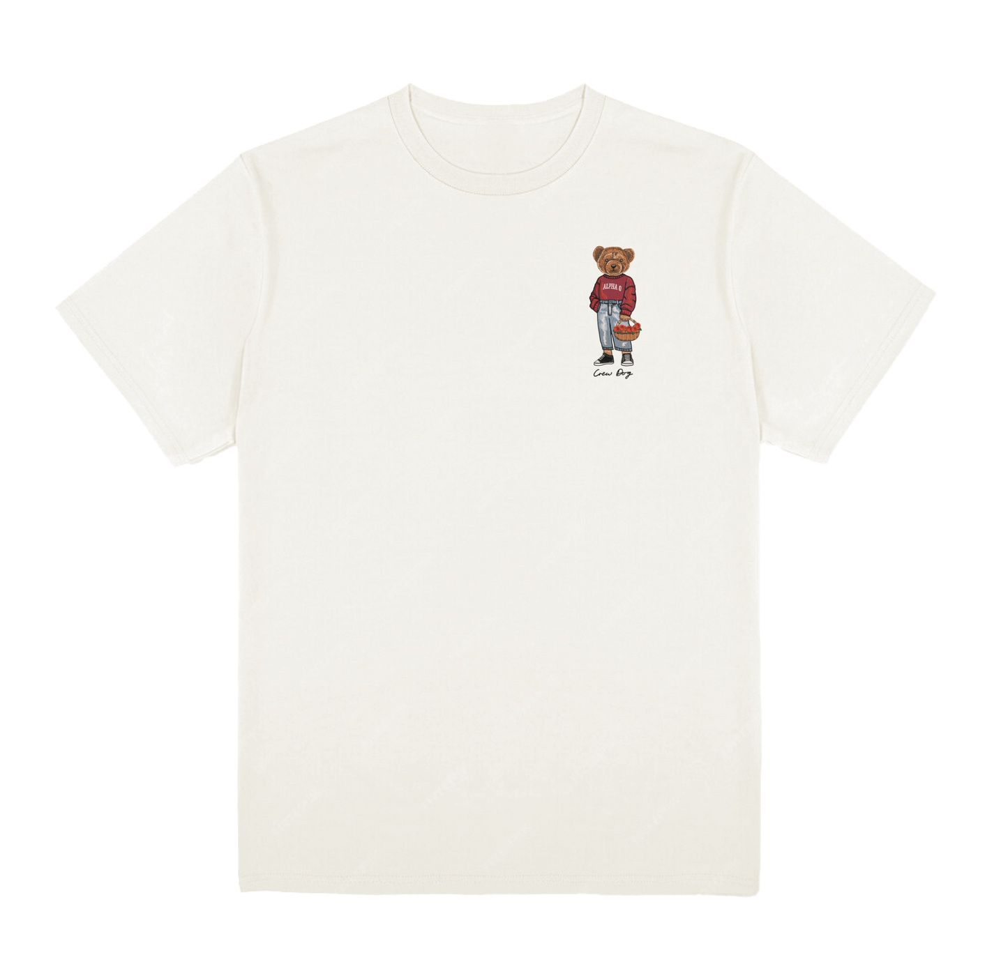 ΑΟΠ Flowers Embroidered Tee