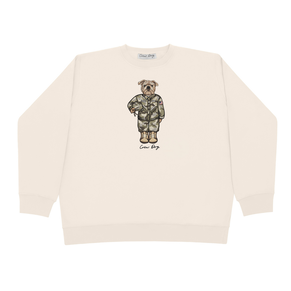 Army Operational Camo Embroidered Crewneck