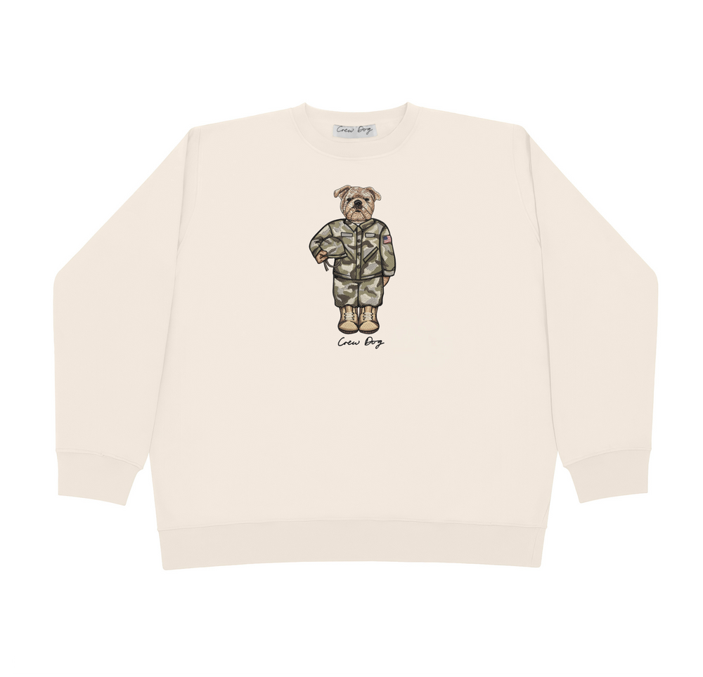 Army Operational Camo Embroidered Crewneck