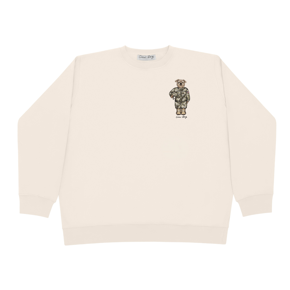 Army Operational Camo Embroidered Crewneck