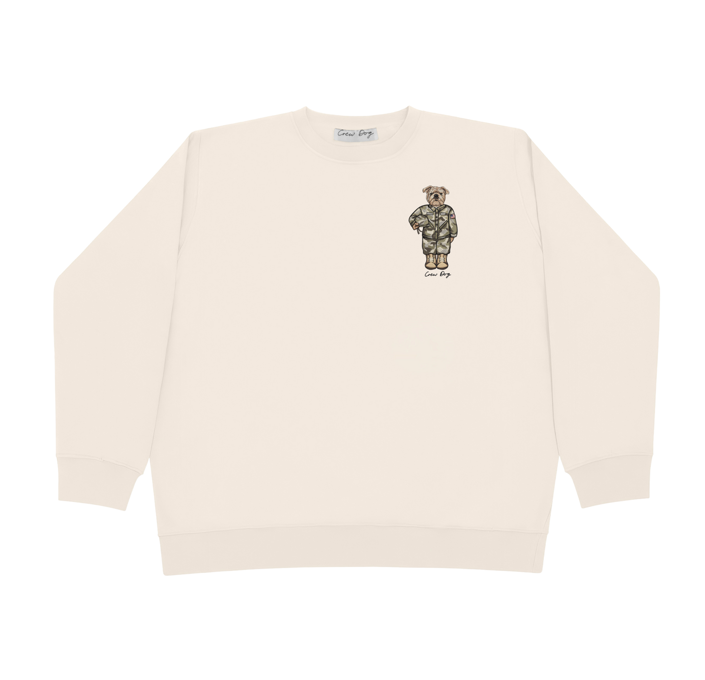 Army Operational Camo Embroidered Crewneck