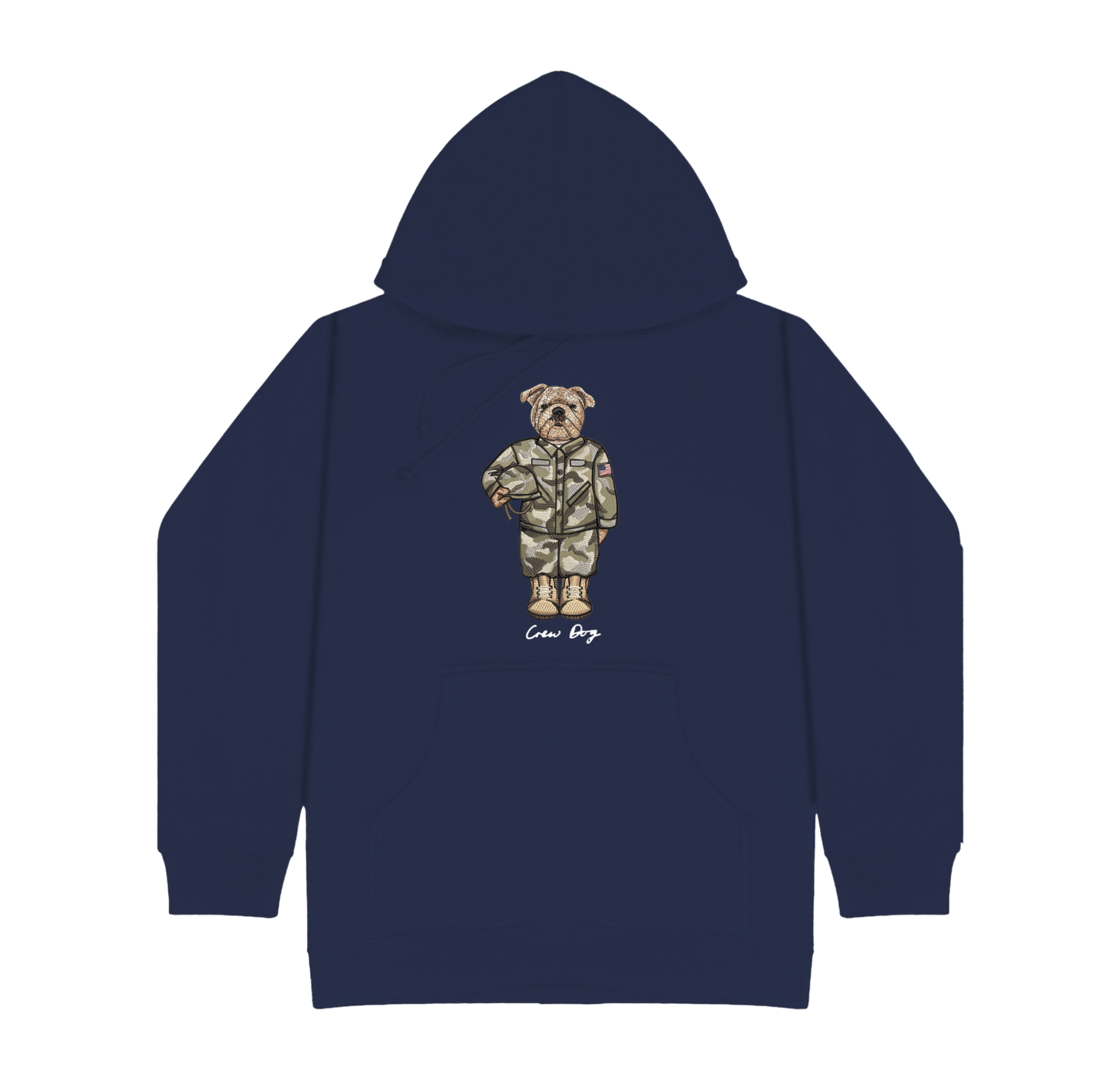 Army Operational Camo Embroidered Hoodie