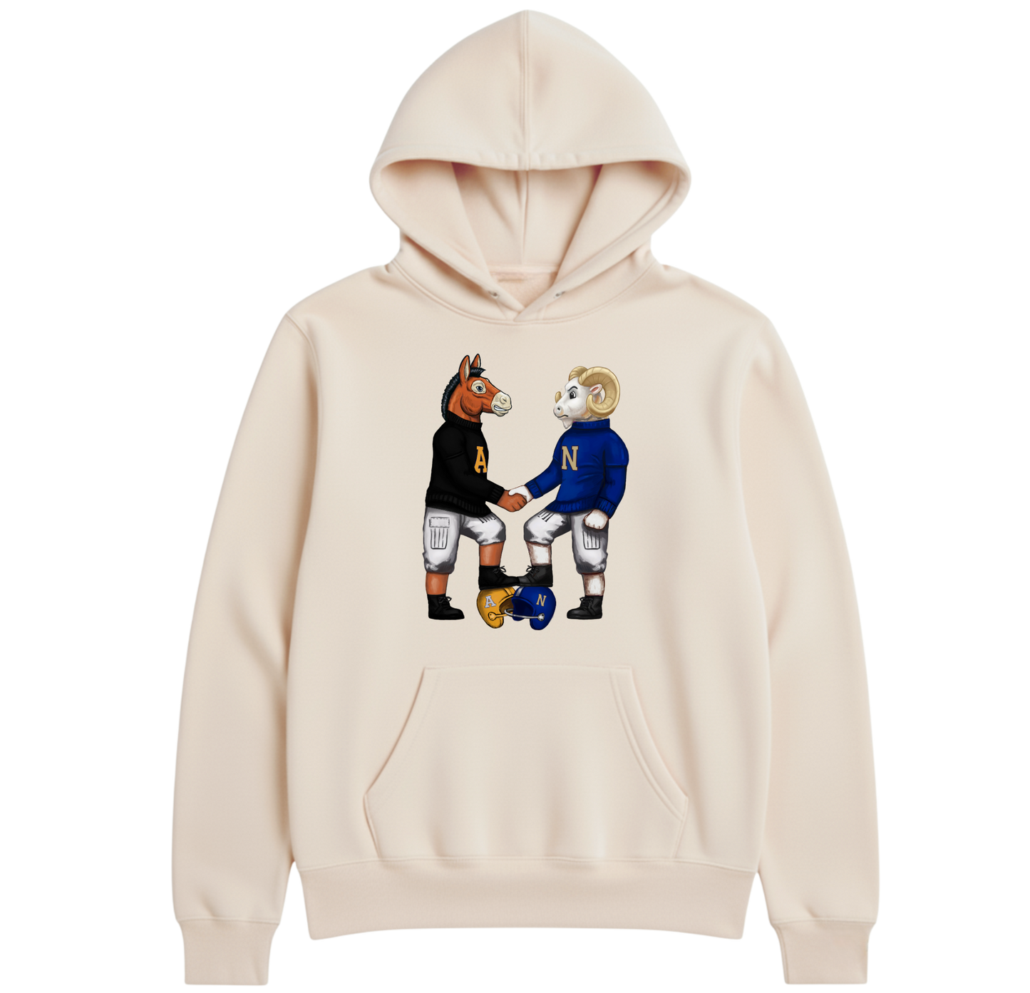 Army vs Navy Rivalry Hoodie