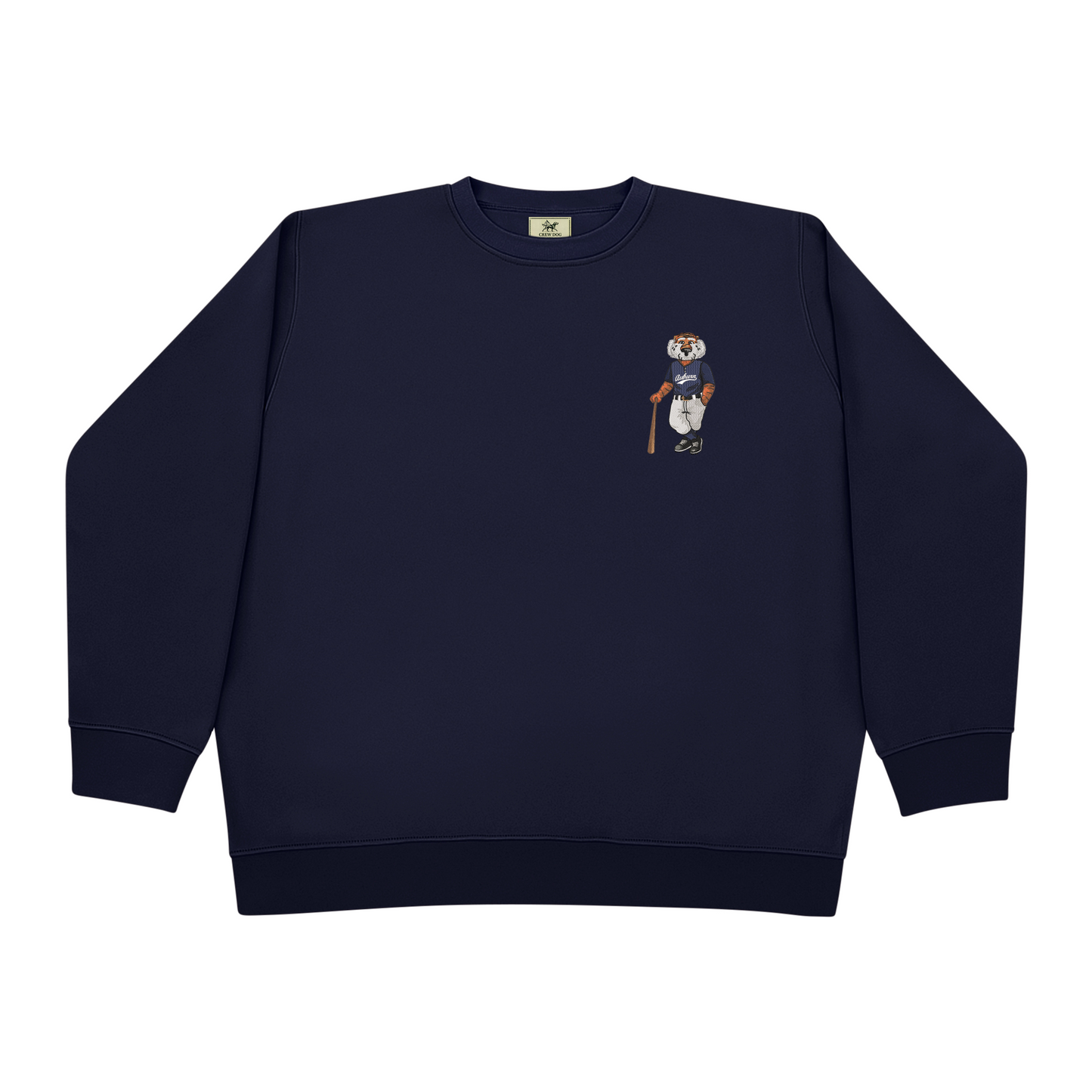 Auburn Baseball Embroidered Crewneck