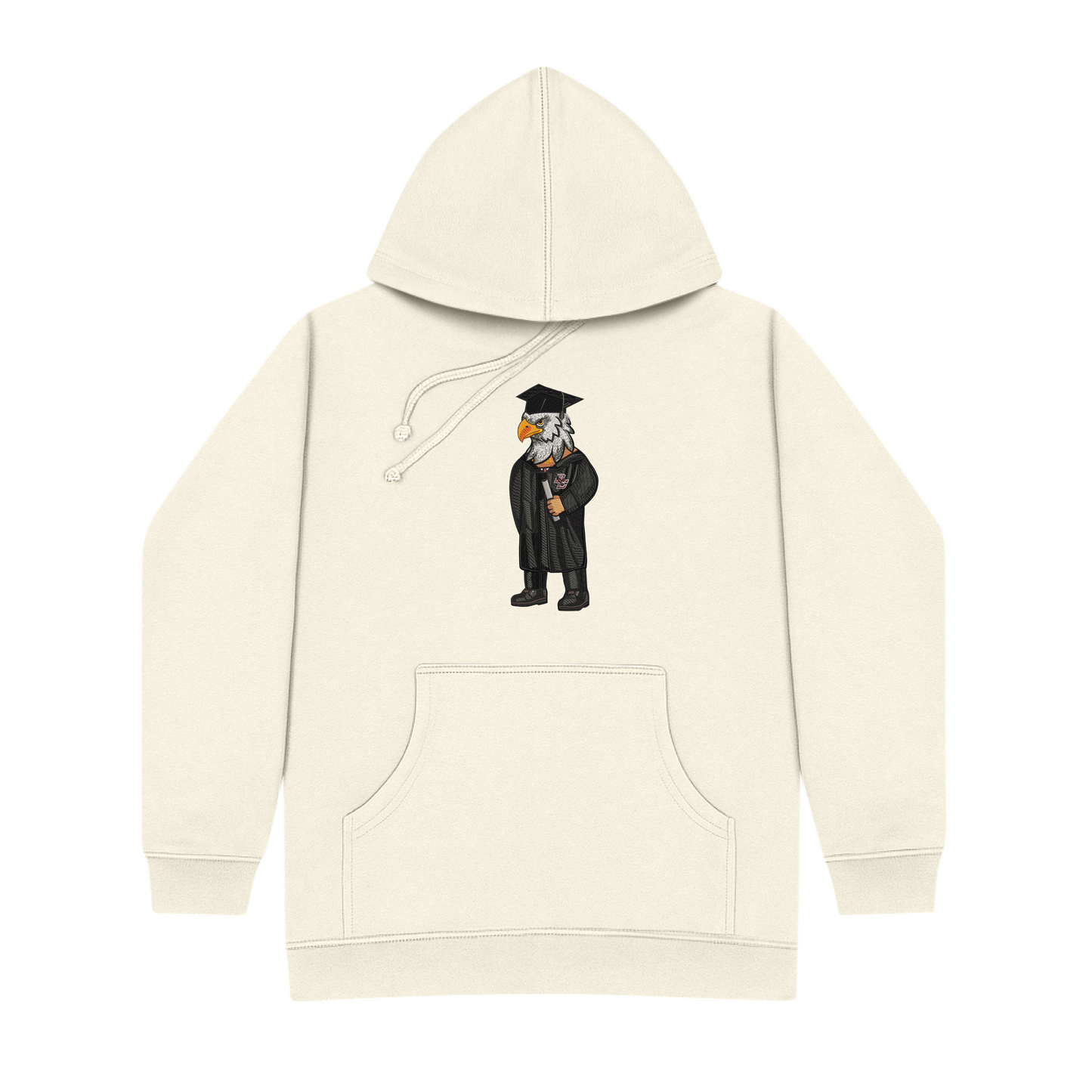 Boston College Graduation Embroidered Hoodie