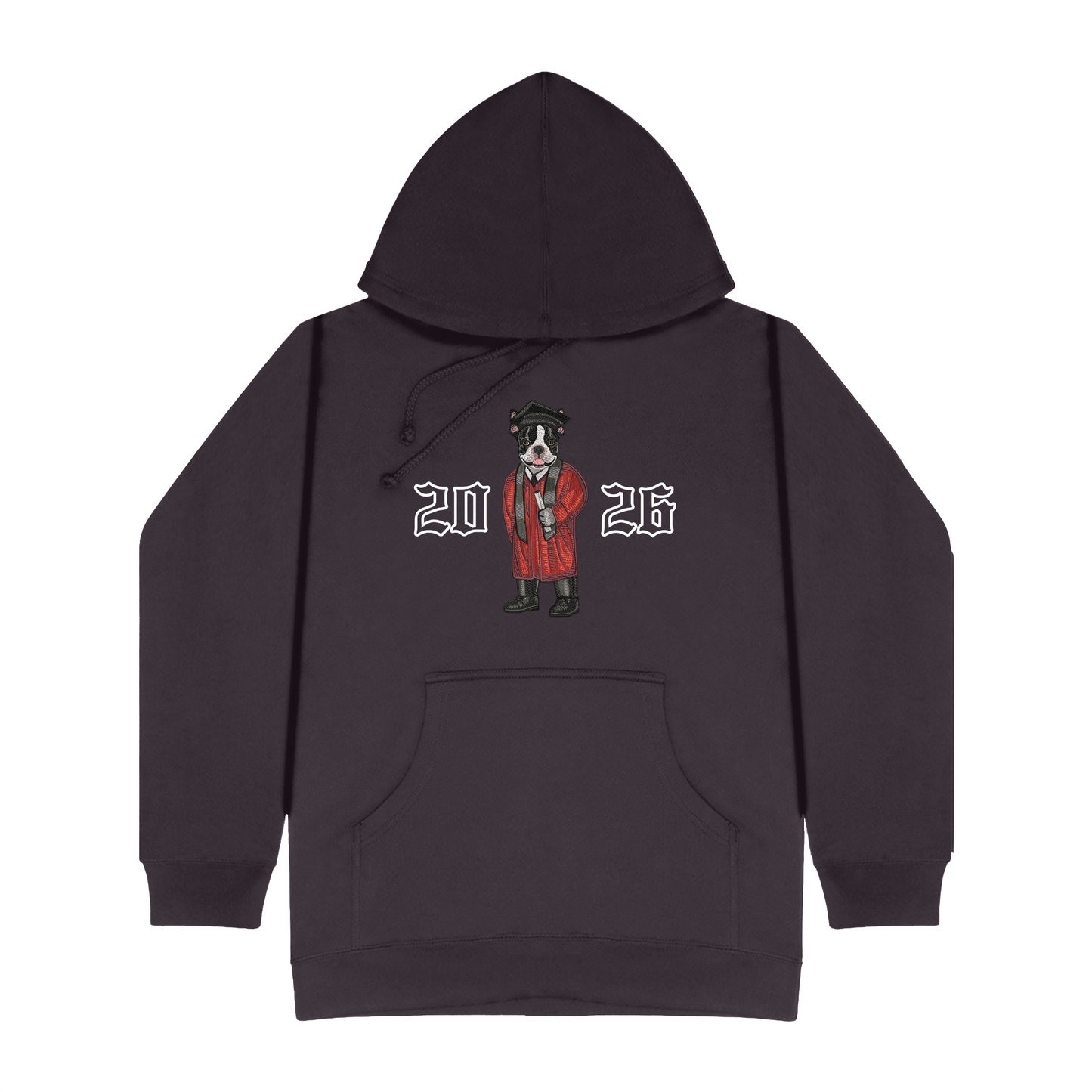Boston University Graduation 2026 Embroidered Hoodie