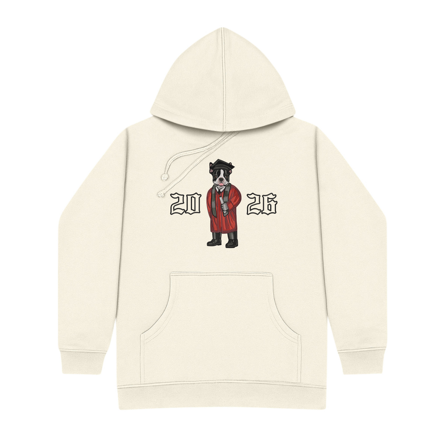 Boston University Graduation 2026 Embroidered Hoodie