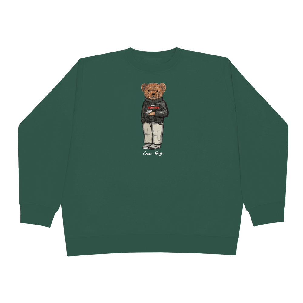 Cafe Bonjour Embroidered Crewneck