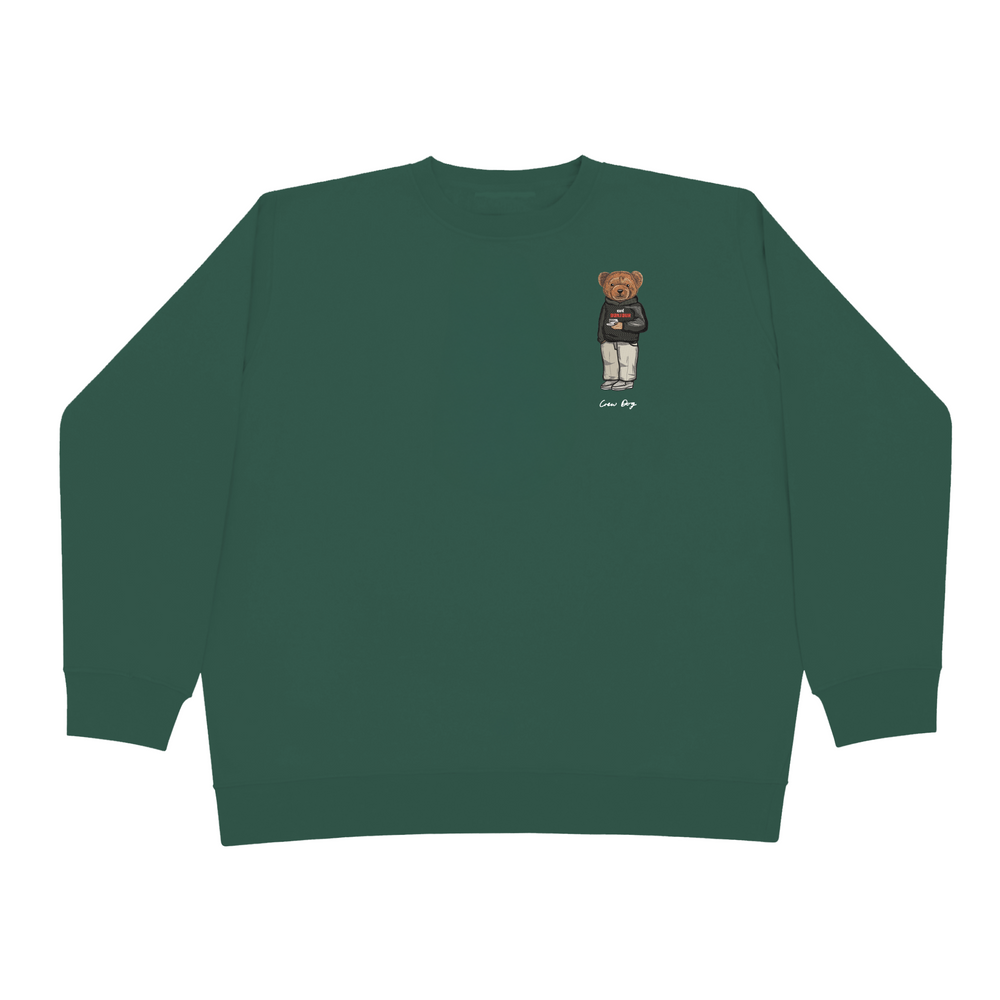 Cafe Bonjour Embroidered Crewneck