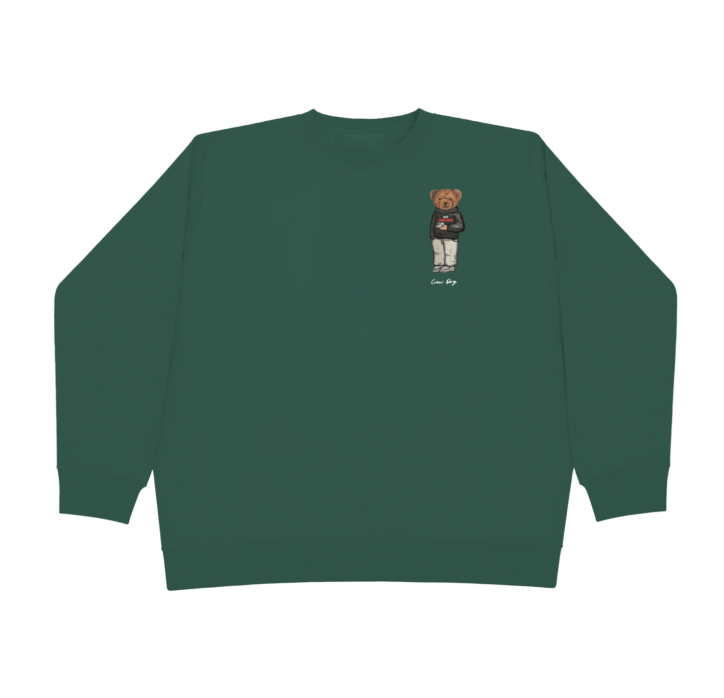 Cafe Bonjour Embroidered Crewneck
