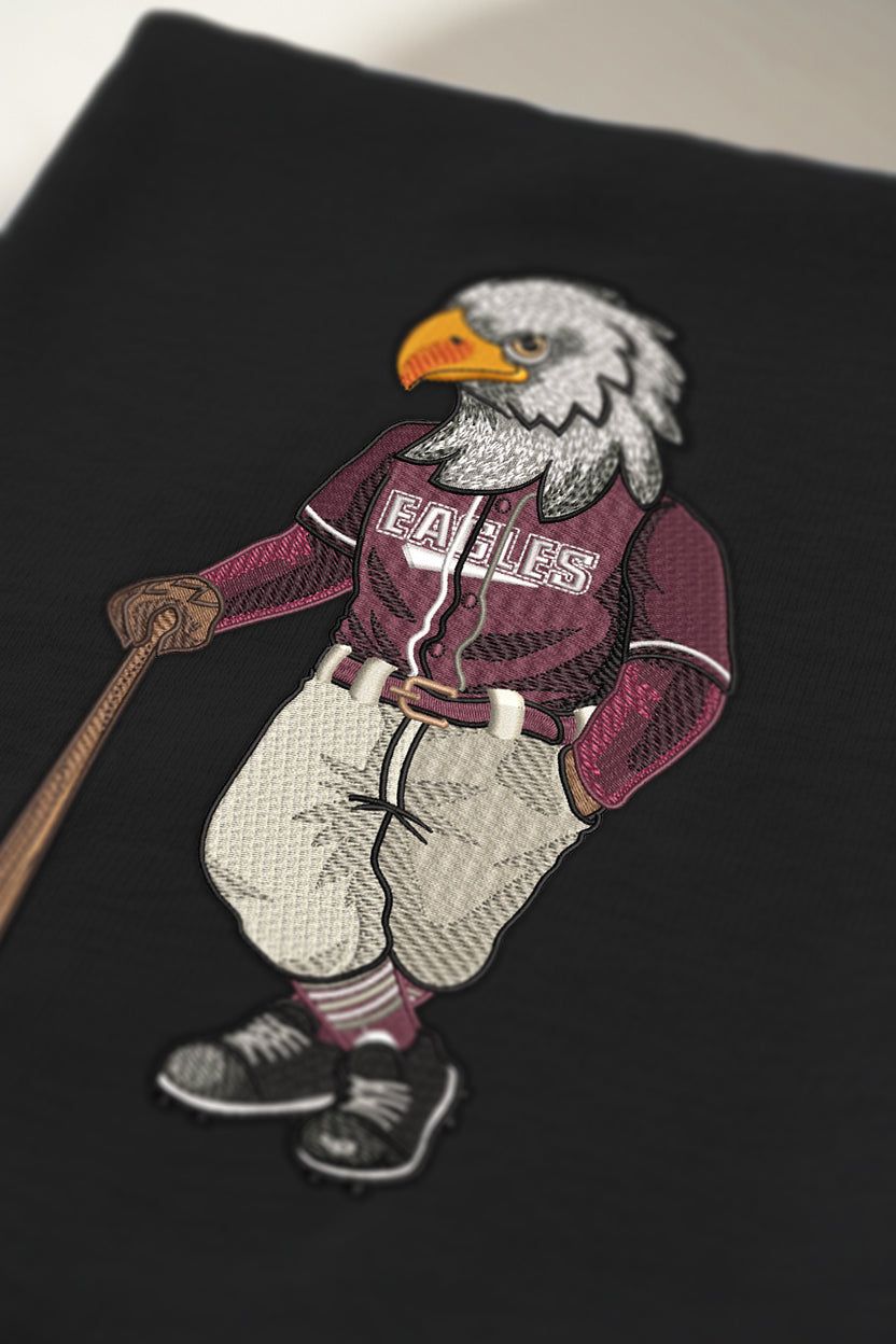 Boston College Baseball Embroidered Tee