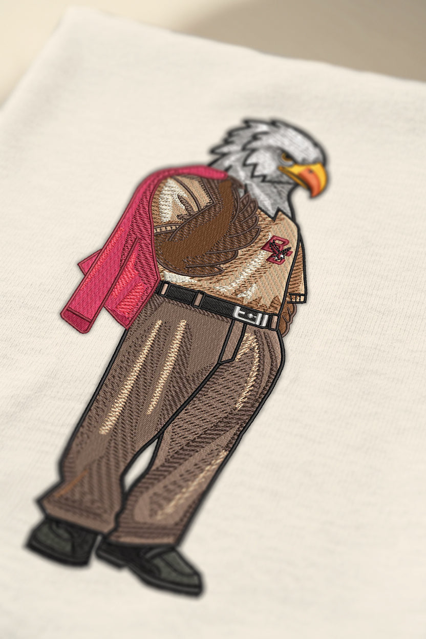 Boston College Embroidered Tee