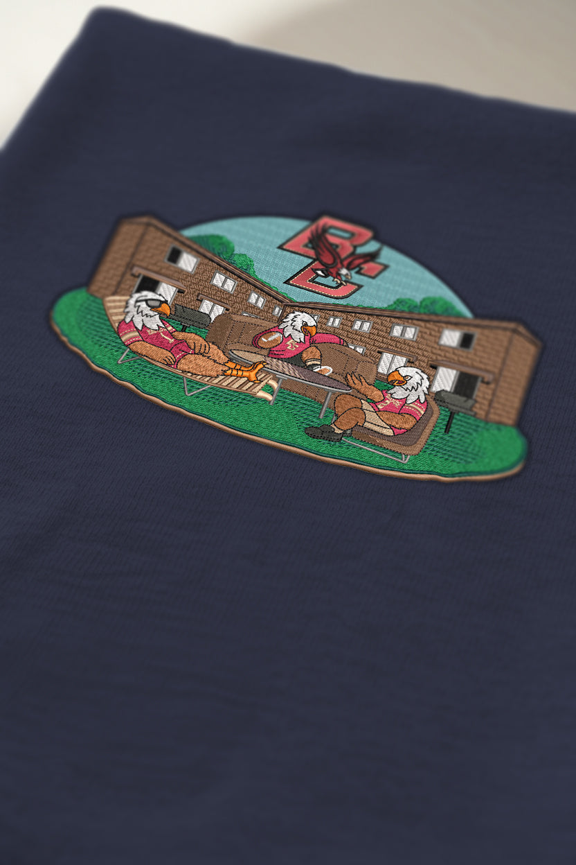 Boston College: The Mods Embroidered Hoodie