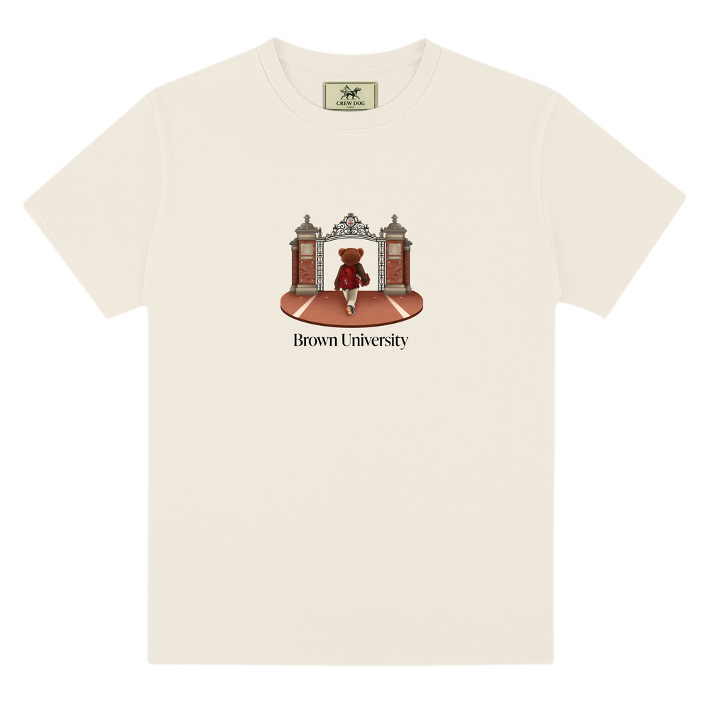 Brown Ceremonial Gates 1 Screen-printed Tee