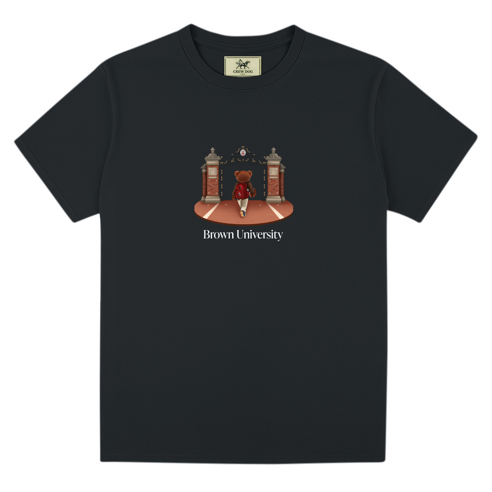 
                      
                        Brown Ceremonial Gates 1 Screen-printed Tee
                      
                    