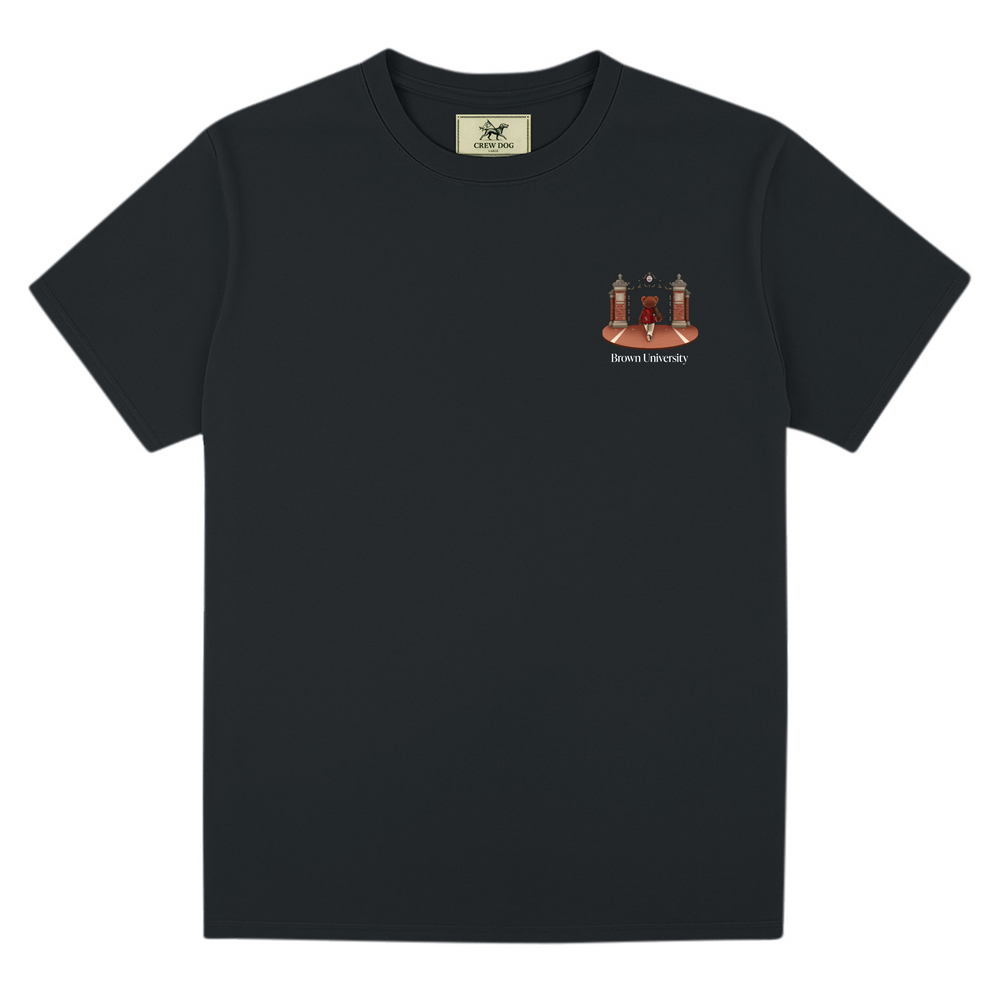 
                      
                        Brown Ceremonial Gates 1 Screen-printed Tee
                      
                    