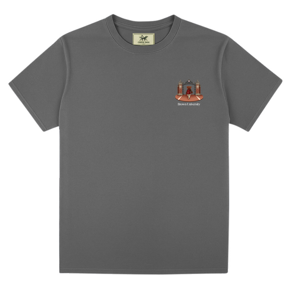 
                      
                        Brown Ceremonial Gates 1 Screen-printed Tee
                      
                    