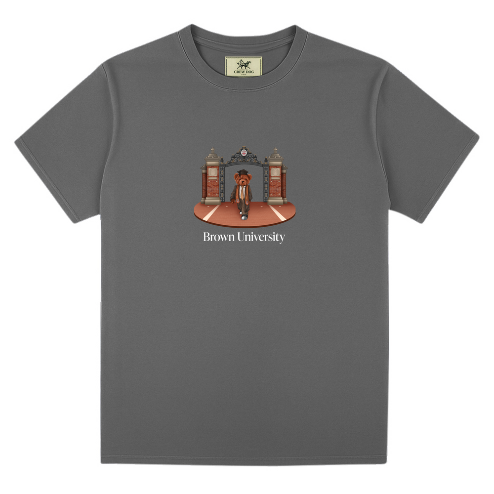 
                      
                        Brown Ceremonial Gates 2 Screen-printed Tee
                      
                    