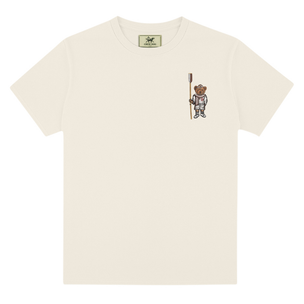 
                      
                        Brown Crew Embroidered Tee
                      
                    