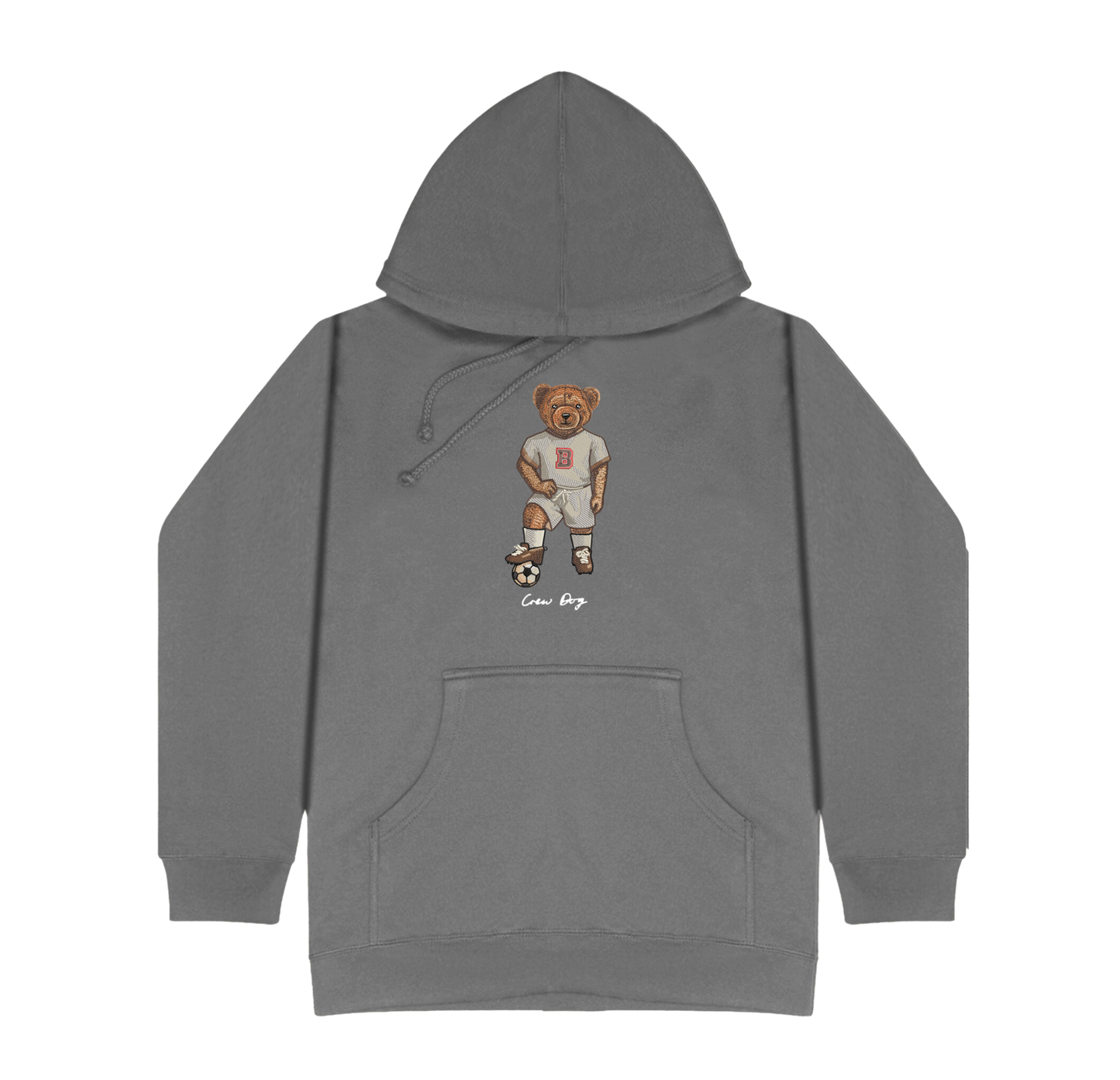 Brown Soccer Hoodie