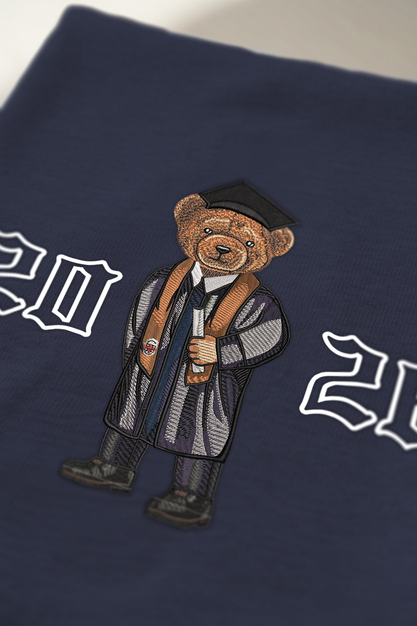 Brown Graduation 2026 Embroidered Tee